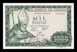 España Spain 1000 Pesetas San Isidoro 1965 Pick 151 Sin Serie SC UNC - 1000 Pesetas