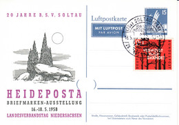 Berlin, PP 019 D2/007,  Heideposta, Soltau, - Privatpostkarten - Gebraucht