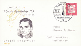 Berlin, PP 032 B1/002b, DRG 21, Deutsche Raketen-Gesellschsft - Privé Postkaarten - Gebruikt