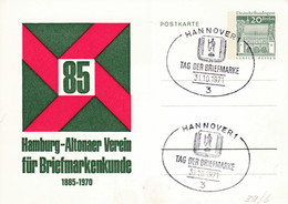 Berlin, PP 039 C1/001a, Hamburg-Altonaer Verein Für Briefmarkenkunde - Cartoline Private - Usati