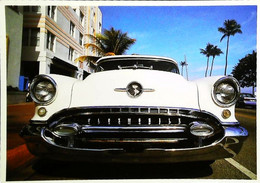 ► White  OLDSMOBILE  Miami  -    (Litho.   France) Roadside - Rutas Americanas