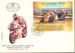 Ref. 376519 * NEW *  - YUGOSLAVIA . 1989. YUGOSLAVIAN MOTORCYCLE GRAND PRIX IN RIJEKA	. GRAN PREMIO DE YUGOSLAVIA DE MOT - Non Classificati