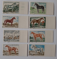 N° 831 838       Chevaux De Sang - Used Stamps