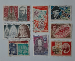 N° 923 à 930       Commémoratifs  -  Célébrités 1973 - Used Stamps