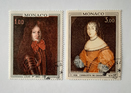 N° 845 Et 846       Louis 1er  -  Charlotte De Grammont - Used Stamps