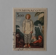 N° 878       Gilles  -  Watteau - Used Stamps