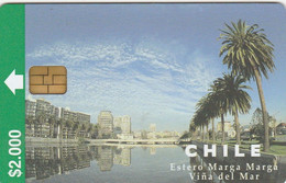 Chile, CL-CTC-0044, $2.000,  Estero Marga Marga (2nd Issue), 04/98, 2 Scans. - Cile