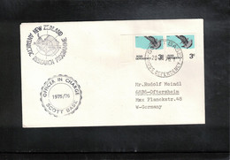 Ross Dependency 1976 Antarctica Scott Base Interesting Letter - Storia Postale