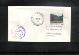 Ross Dependency 1976 Antarctica Scott Base Interesting Letter - Cartas & Documentos