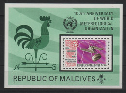 Malediven 1973 Block Nr. 21 ** - Maldives (1965-...)