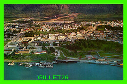 PRINCE RUPERT, BC - LOOKING OVER BUSINESS SECTION FROM HARBOUR  - PUB BY WRATHALL'S - TAYLORCHROME - - Prince Rupert