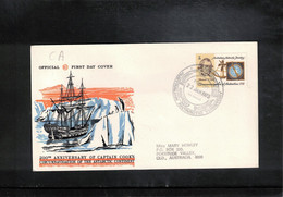 Australian Antarctic Territory 1971 Base Casey Interesting Letter FDC - Autres & Non Classés