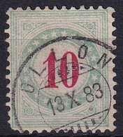 18AK  Portomarke Sauber Gestempelt  OLLON, Links Unten Stumpfer Eckzahn - Postage Due