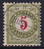 17E II K  Portomarke Sauber Vollstempel CHUR - Postage Due