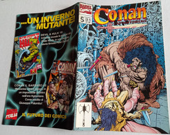 CONAN IL GUERRIERO - N  5   -MARVEL COMICS  GENNAIO 1995 ( CART 74) - Superhelden