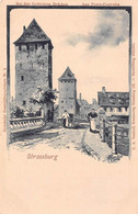 VIEUX STRASBOURG-STRASSBURG-67-Bas-Rhin- Aux Ponts Couverts Dessin-Illustrateur Albert Koerttgé - Strasbourg