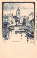 VIEUX STRASBOURG-STRASSBURG-67-Bas-Rhin- Aux Ponts Couverts Dessin-Illustrateur Albert Koerttgé - Straatsburg