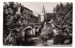 BRAY ET LU --1956  -- Le Pont Sur L'Epte Et L'église  ......................à Saisir - Bray-et-Lû