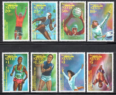 Nevis - 1992 Olympic Games Set & MS (**) # SG 660-668 - Summer 1992: Barcelona