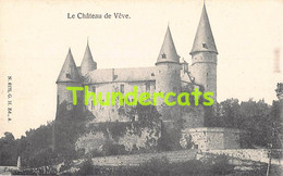 CPA LE CHATEAU DE VEVE - Houyet