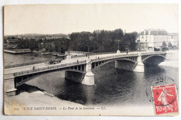 CPA - 93.Ile Saint Denis (à Villeneuve La Garenne). Pont De La Garenne - L'Ile Saint Denis