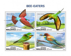 Maldives  2018  Bee-eaters  Birds  S201808 - Maldives (1965-...)