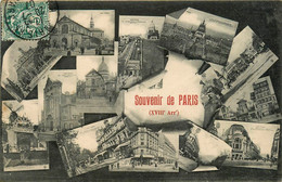 Paris * 18ème * Souvenir De Paris * Multivues - Distretto: 18