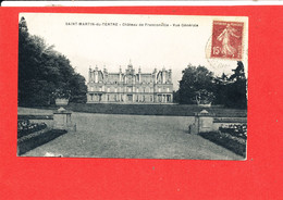 95 SAINT MARTIN DU TERTRE Cpa Chateau De Franconville - Saint-Martin-du-Tertre