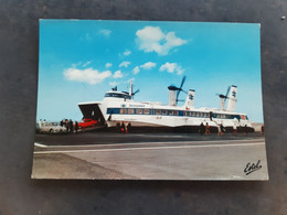 Carte Postale Aéroglisseur Hovercraft Boulogne (62) - Luftkissenfahrzeuge