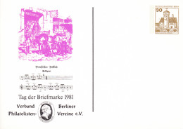Berlin, PP 078 C2/004a, BuSchl 30,  Tag Der Briefmarke - Cartes Postales Privées - Neuves