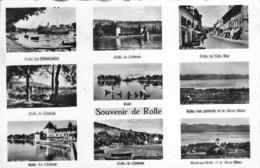 SUISSE Schweiz VD Carte Multivues De ROLLE - Rolle
