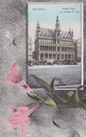 Brussel, Bruxelles, Grand Place, La Maison Du Roi (pk73881) - Mehransichten, Panoramakarten