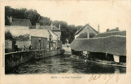 Sens * Le Gué St Jean * Lavoir Laveuses - Sens