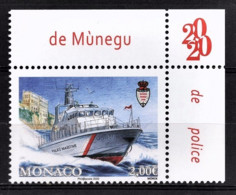 MONACO 2020 -  Y.T. N° 3253 / POLICE MARITIME ET AÉROPORTUAIRE DE MONACO - NEUF ** - Ungebraucht