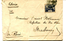 Lettre  De TOKIO Pour Strasbourg 192. - Storia Postale
