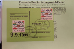 Deutschland:Schnapszahl Postleitzahl 99999 Körner 9.9.99-9 - Zipcode