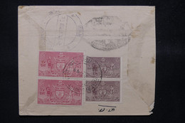 INDE - Affranchissement Service Au Verso D'une Enveloppe - L 78487 - Cartas & Documentos