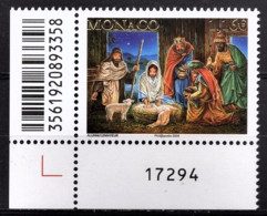 MONACO 2020 - Y.T. N° 3256 /  NOËL 2020 - NEUF ** - Unused Stamps