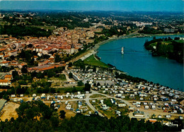 Trevoux * Vue Générale Aérienne Côté Camping - Trévoux