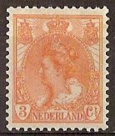 Nederland 1899 NVPH Nr 56 Postfris/MNH Koningin Wilhelmina - Neufs