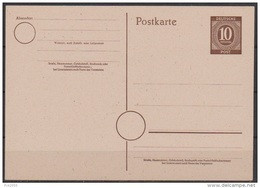 Alliierte Besetzung - Gemeinschaftsausg.1946 MiNr P 952 * Ungebraucht Kontrollratsausgabe ( D 1617 ) - Postal  Stationery