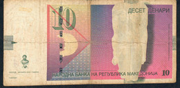 MACEDONIA  P14f  10  DENARI  2006  FINE - Macedonia Del Norte