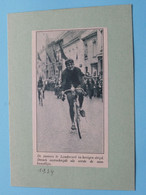 Juniors Te LONDERZEEL - DEESCH Als Eerste / 1934 ( Zie Foto Voor Detail ) KRANTENARTIKEL ! - Cyclisme