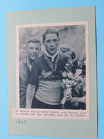 Te LOKEREN Werd LEFEVRE, Prachtige Zege Bij De Juniors / 1937 ( Zie Foto Voor Detail ) KRANTENARTIKEL ! - Cyclisme