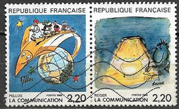 Timbres - France -  1988 - 2,20 X 2 - N° 2503 Et N° 2504 - PELLOS Et REISER - - Other & Unclassified