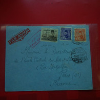 LETTRE EGYPTE ALEXANDRIE POUR PARIS 1946 - Covers & Documents