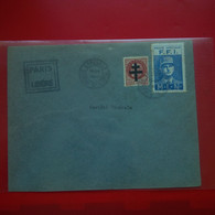 LETTRE POSTE SPECIALE F.F.I PARIS LIBERE - Storia Postale