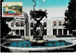 CARTE MAXIMUM SAINT MARIN 1960 International Stamps Exhibition San Marino - Riccione - Briefe U. Dokumente