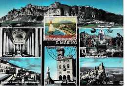 CARTE MAXIMUM SAINT MARIN 1960 International Stamps Exhibition San Marino - Riccione - Lettres & Documents