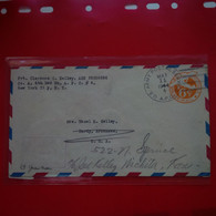 LETTRE U.S ARMY POSTAL SERVICE 1944 NEW YORK POUR HARDY ARKANSAS - Cartas & Documentos